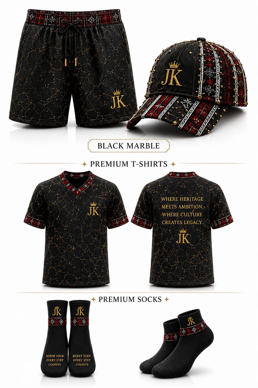 JK Heritage Black Marble Collection