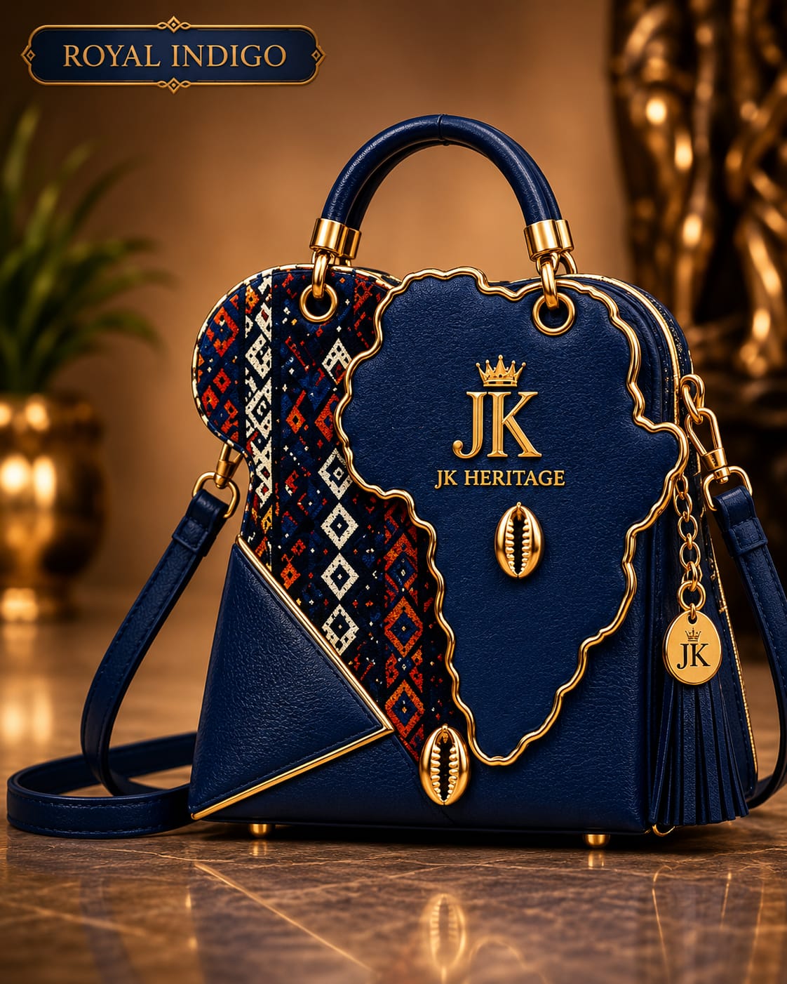 Royal Blue Heritage Bag