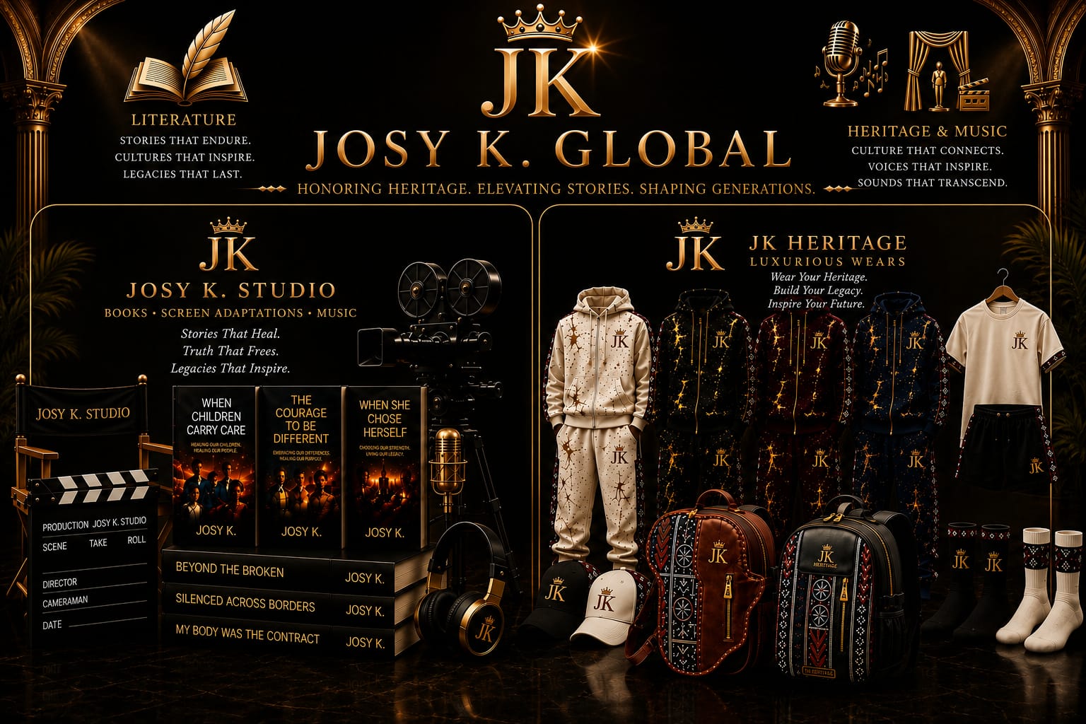 Josy K - Founder of JK Heritage
